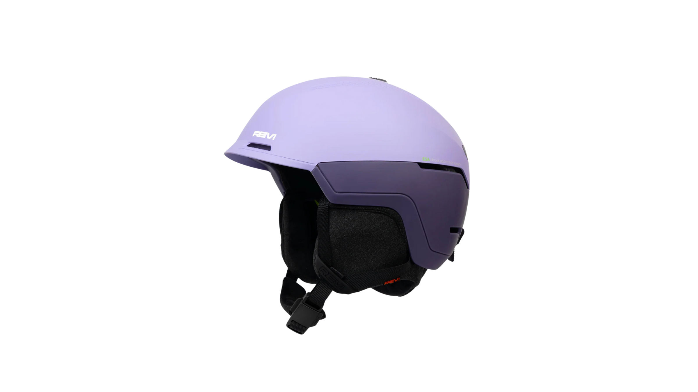 Purple ski helmet from Revi