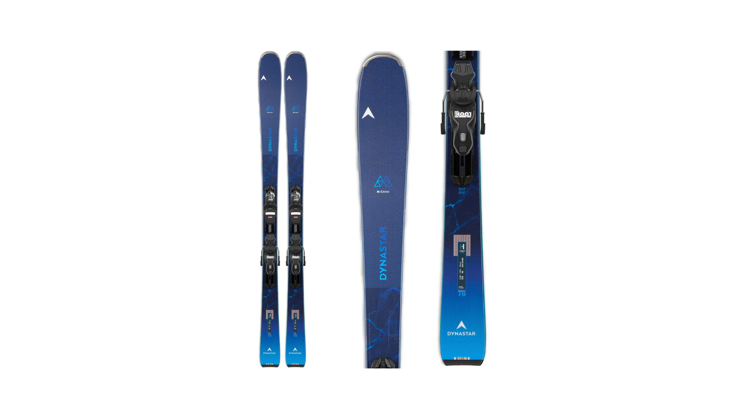 Dynastar Men's M-Cross 78 Skis w/ Xpress 11 Bindings '26
