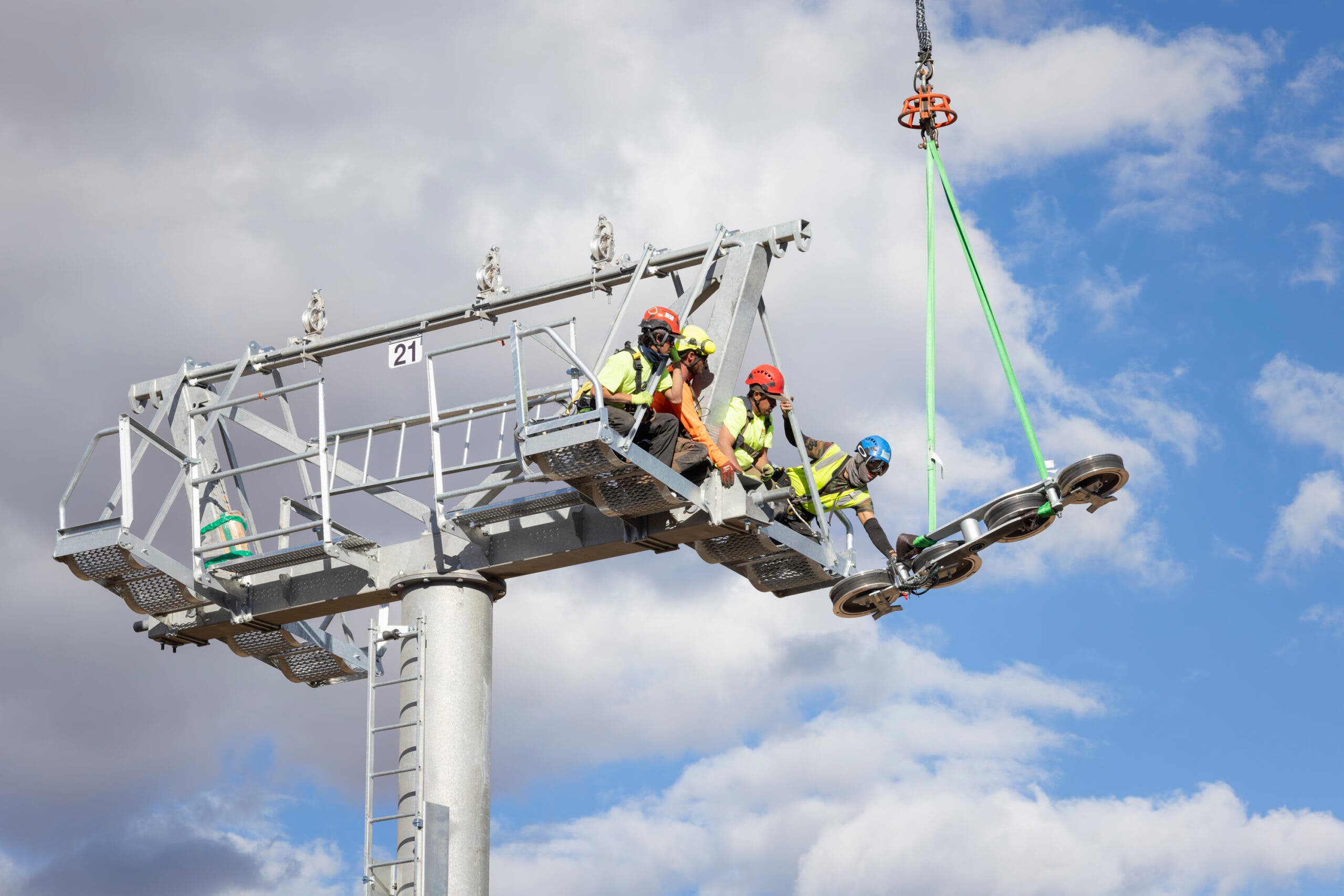What It Really Takes to Build a Modern Ski Lift