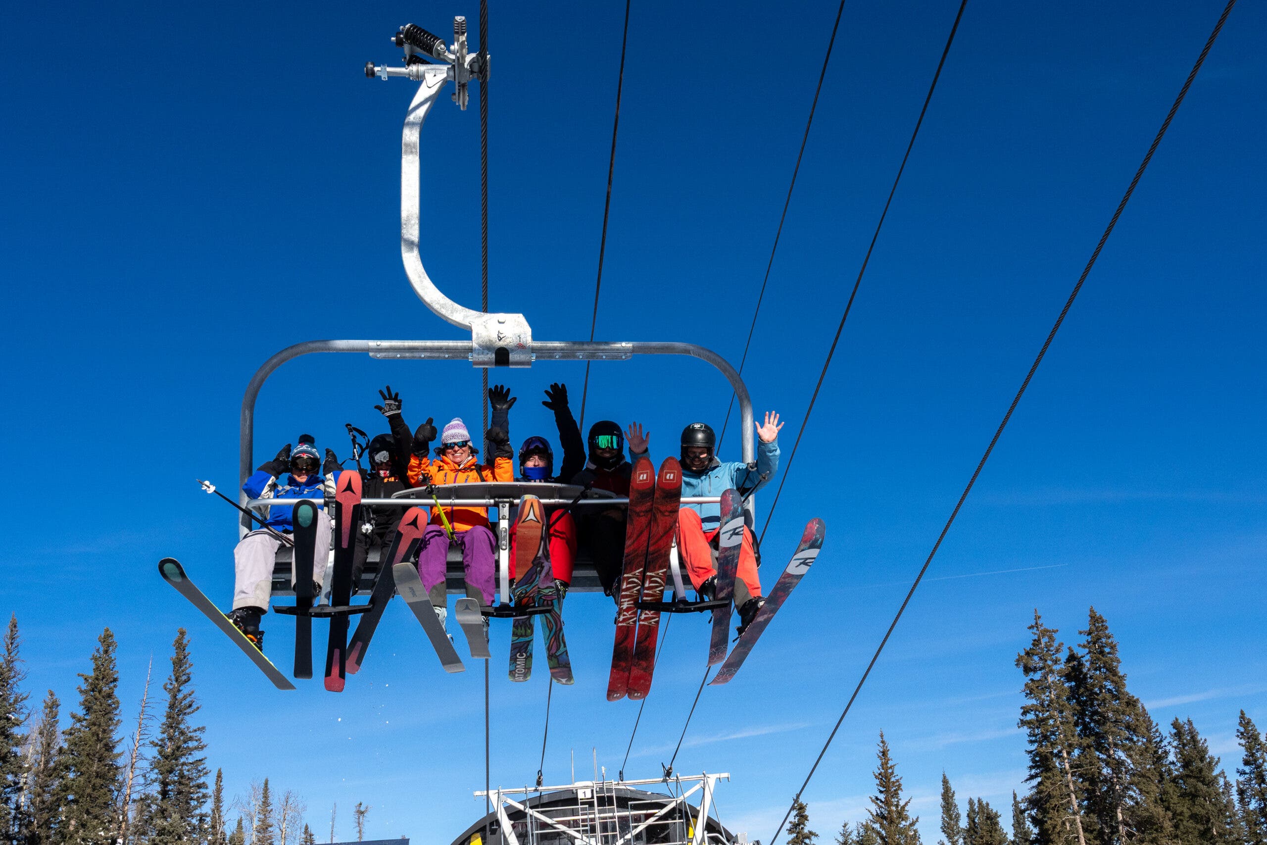 Elk Camp six-person chairlift