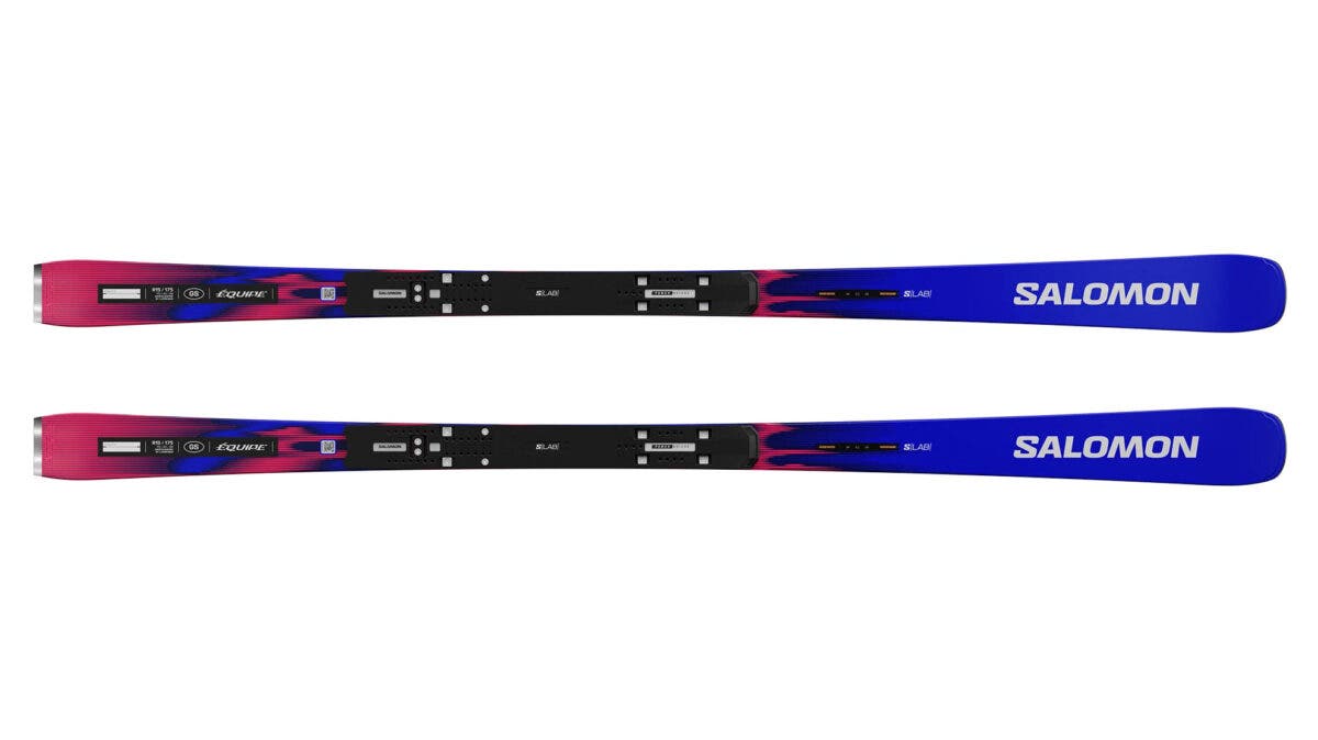 2027 Salomon S/Lab Equipe GS carving ski on white background