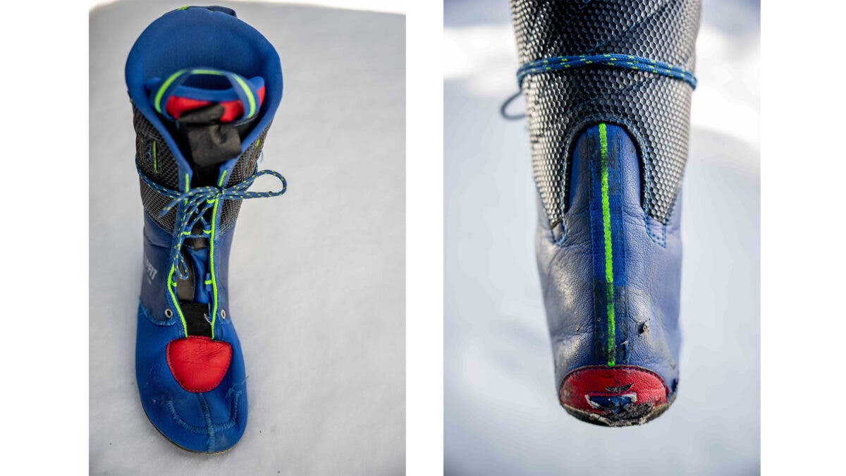 Zipfit Gara LV ski boot liner front and back