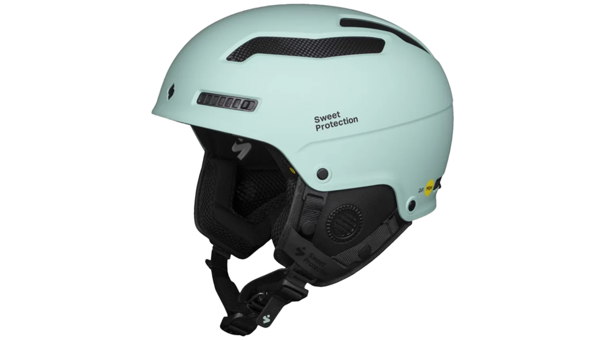 Sweet Protection Trooper 2Vi ski helmet on white background