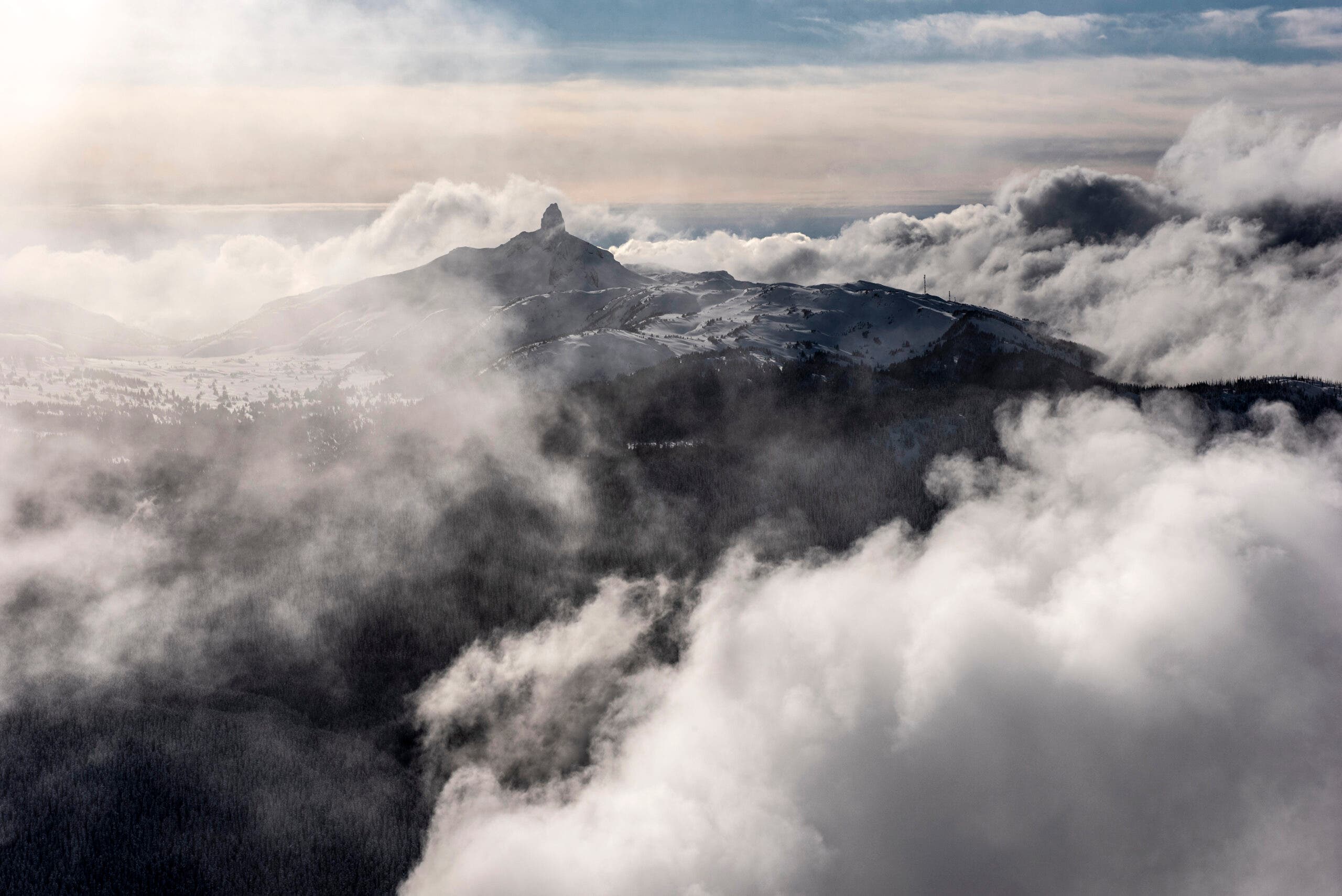 Clouds over Whistler