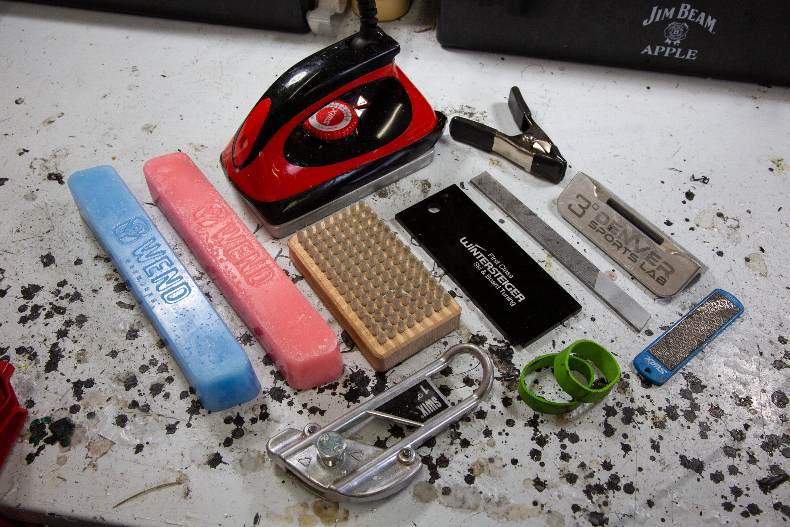 Equipment needed to wax skis