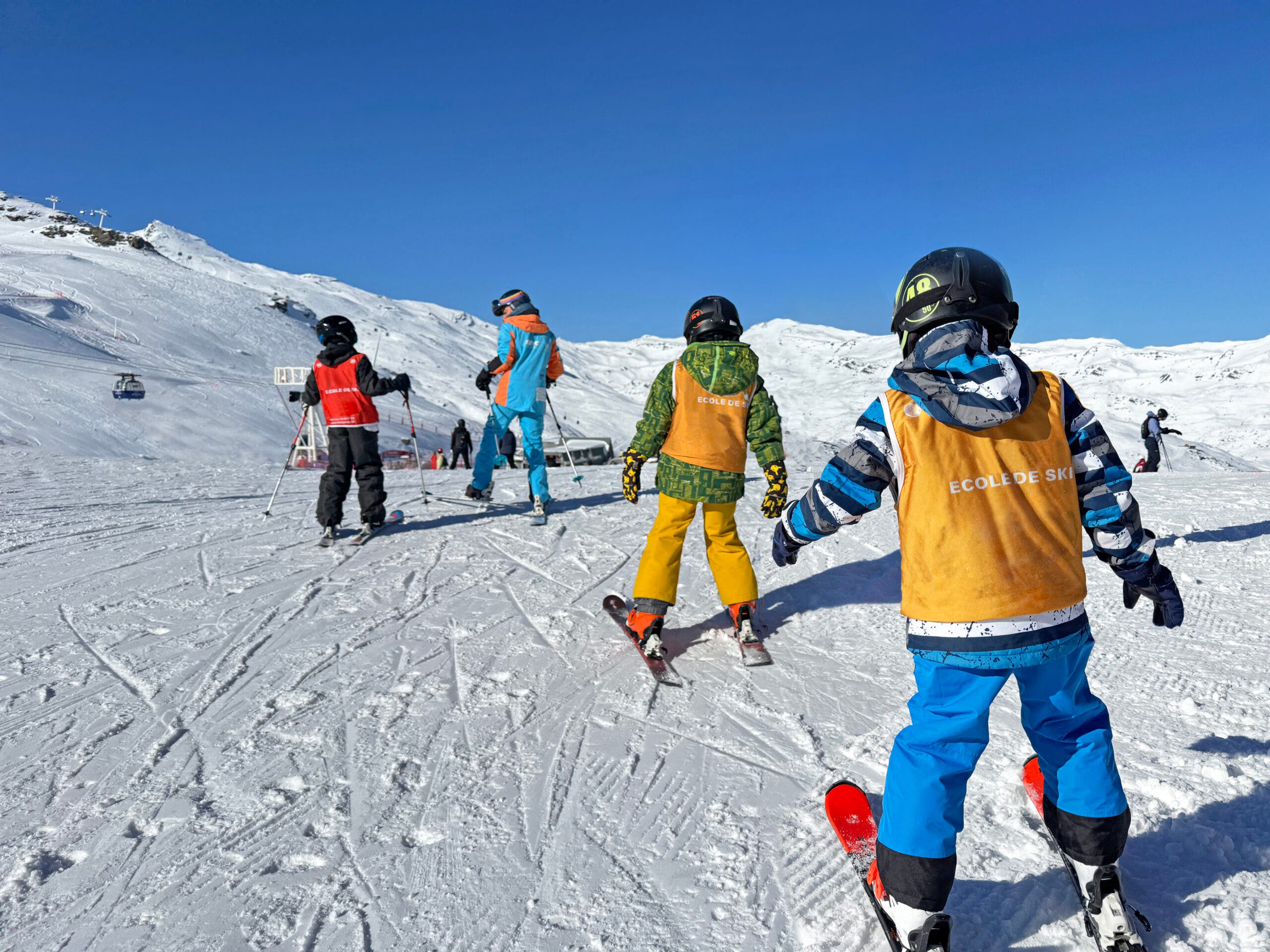 ski lesson